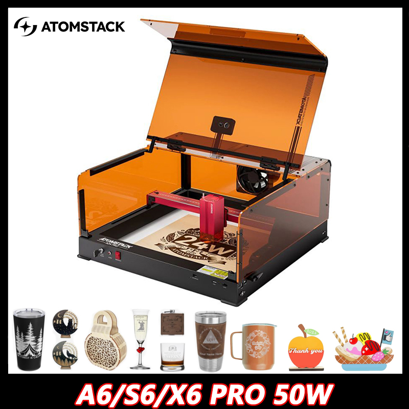 Atomstack A6 X6 Ultra 50W Lase - Engraved Wood Frame recension och pris