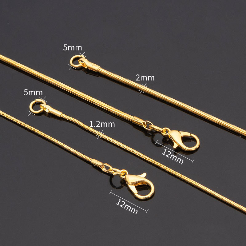 Vintage Gold Color Stainless S - Birth Flower Necklace recension och pris