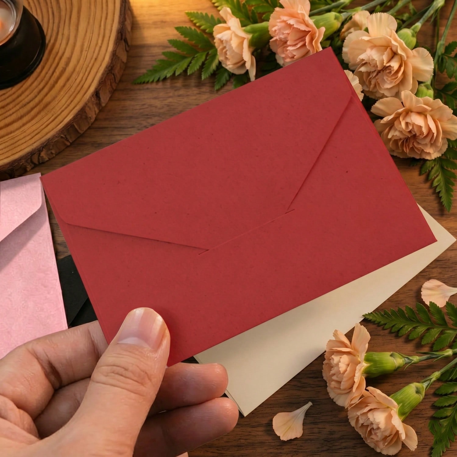 20/50/pcs Kraft Envelopes Gift - Wax Seal Letter Kit recension och pris