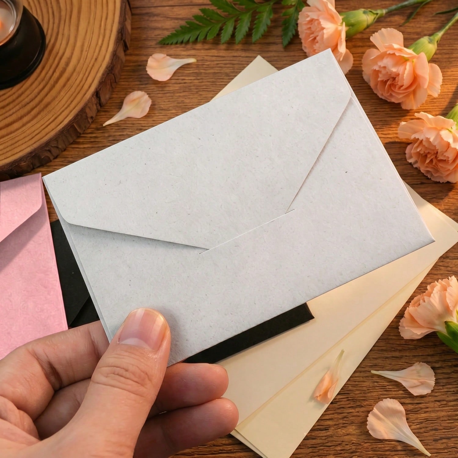 20/50/pcs Kraft Envelopes Gift - Wax Seal Letter Kit recension och pris