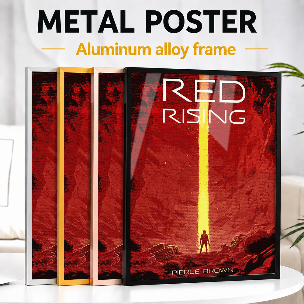 Red Rising Book Cover Framed A - Custom Photo Book recension och pris
