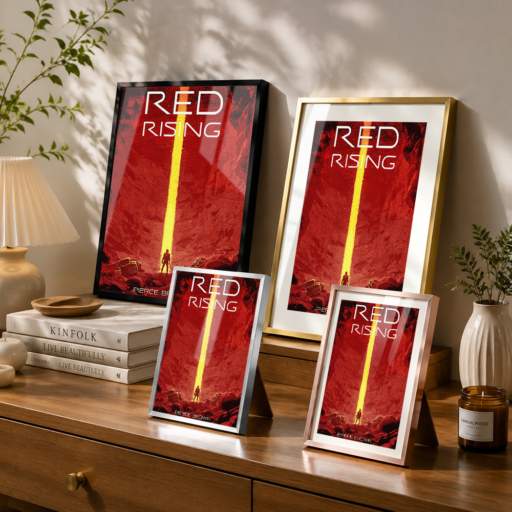 Red Rising Book Cover Framed A - Custom Photo Book recension och pris