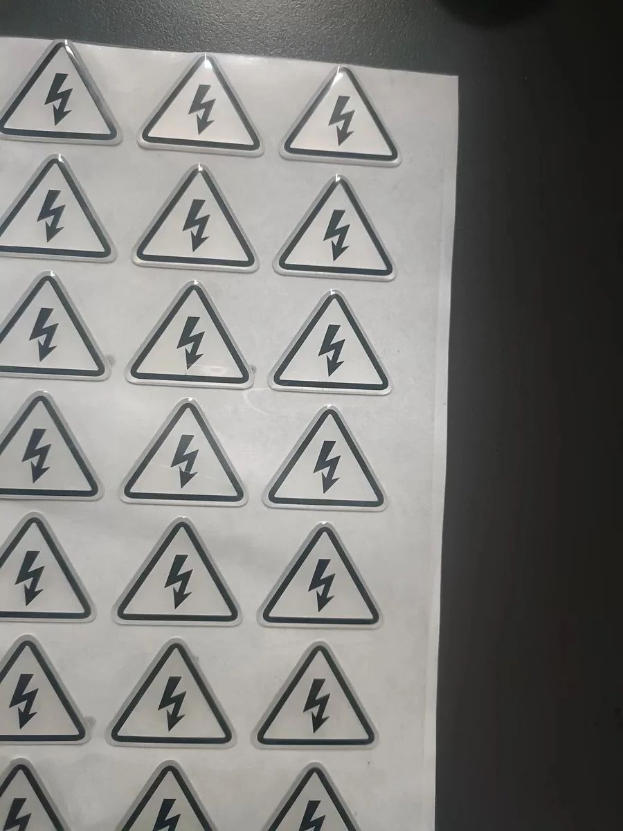 Custom LOGO Epoxy Dome Sticker - Personalised Candle Label recension och pris