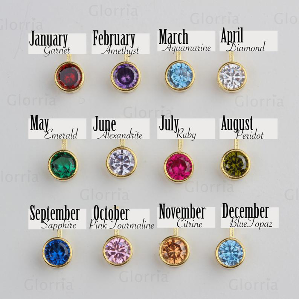 Customized Birth Moon Flower S - Birth Flower Necklace recension och pris